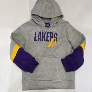 Los Angeles Lakers Kids Hoodie NBA Ultra Game Size 7